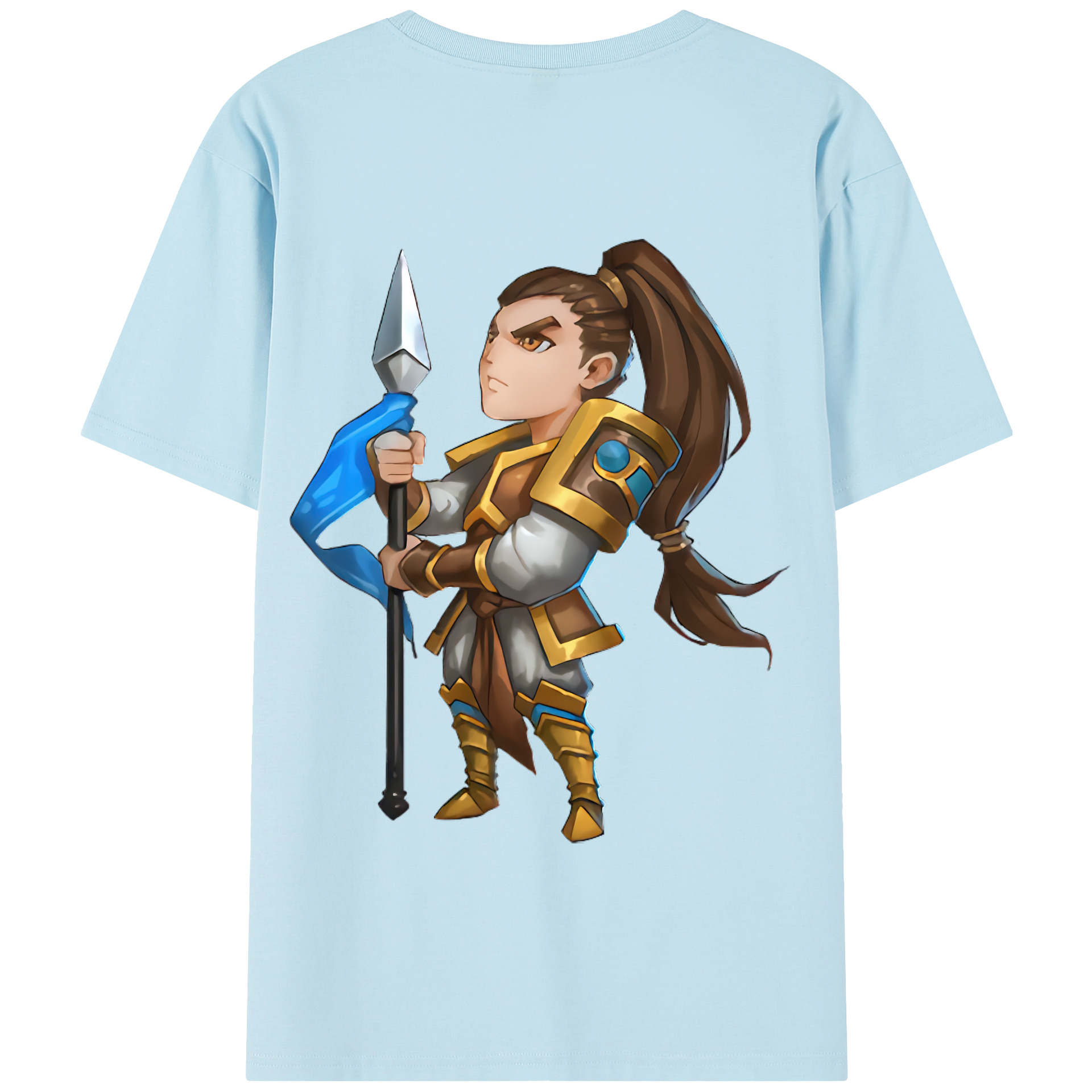 リーグ・オブ・レジェンド League of Legends LOL 綿100％半袖Tシャツ（背面プリント）